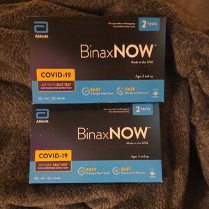 Abbott BinaxNOW COVID-19 Test Kit (Set Of 2)